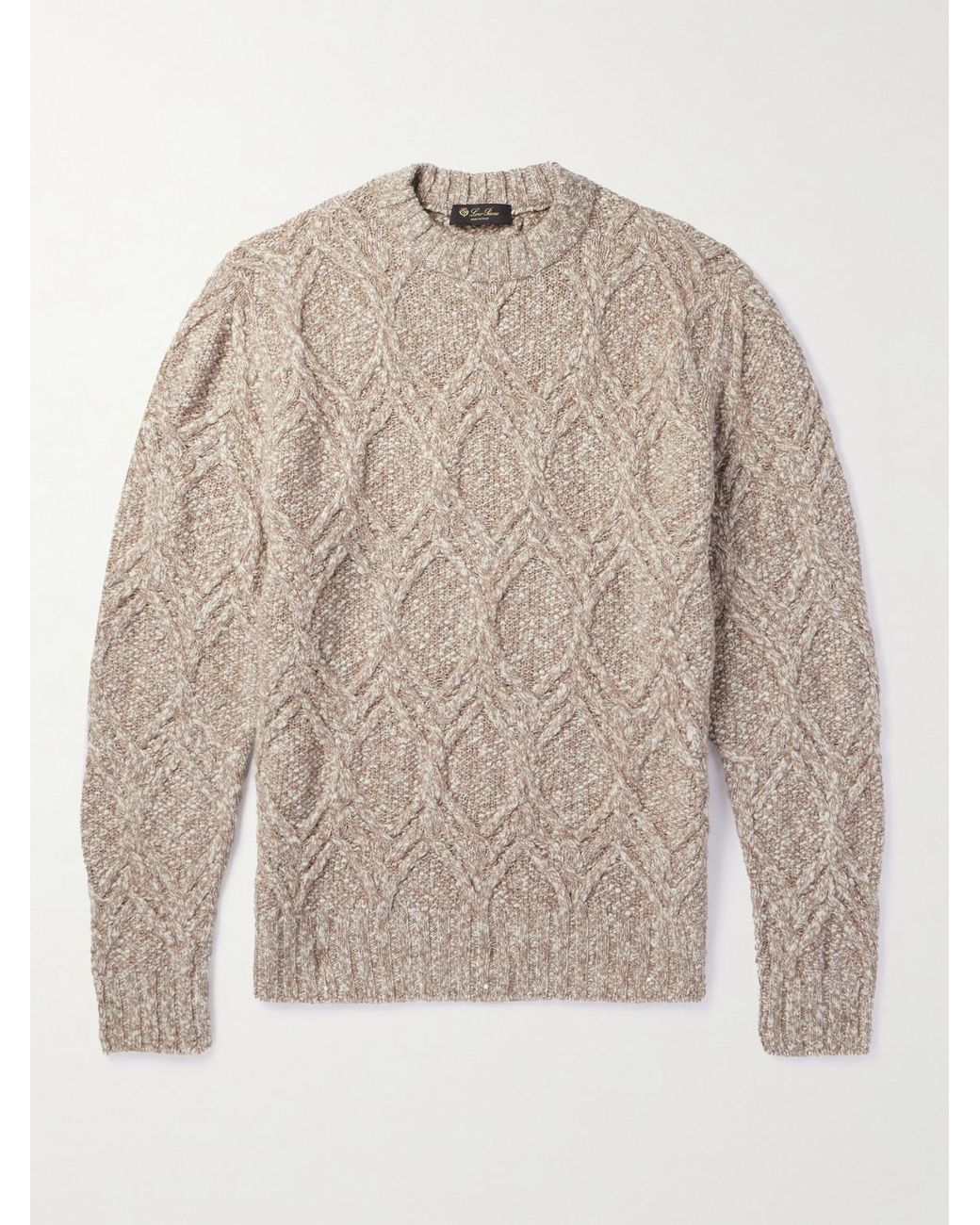 Loro piana hotsell cable knit sweater