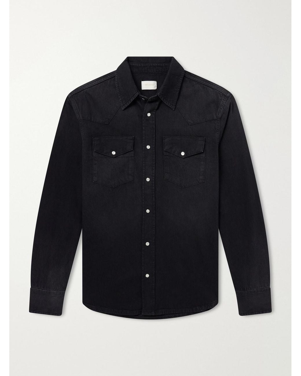 Aimé Leon Dore Blue Denim Shirt for men