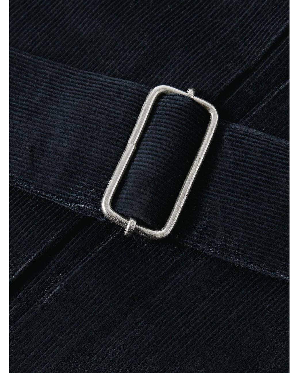 Kardo Blue Organic Cotton-corduroy Tote Bag for men