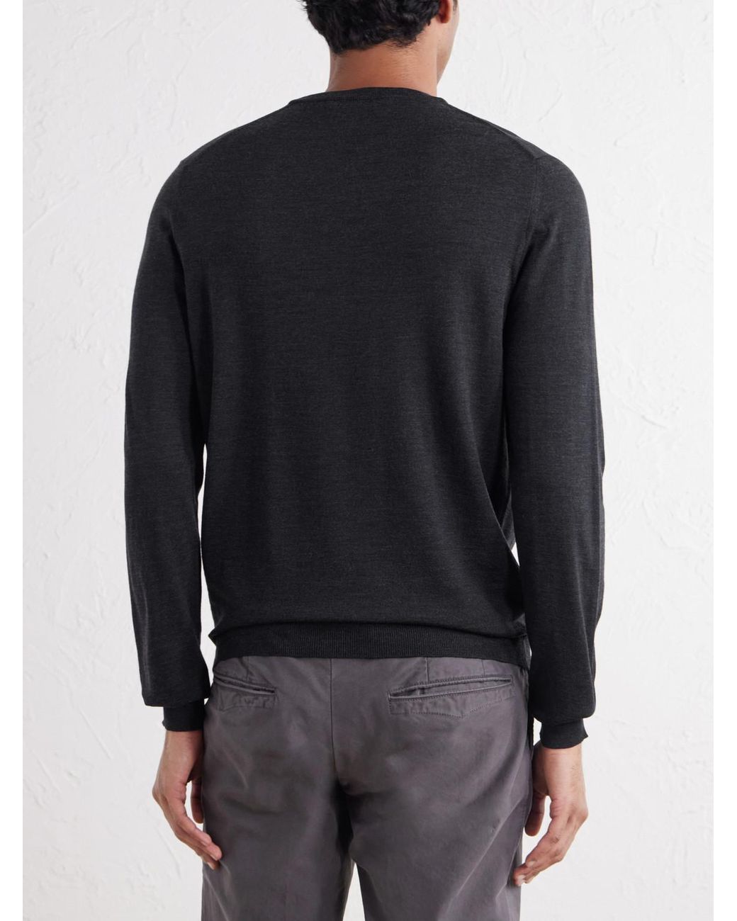 Slowear Blue Zanone Slim-Fit Flexwool Sweater for men
