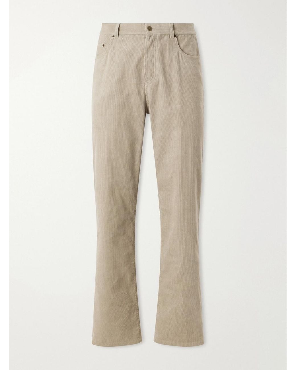 A.P.C. Natural Fairfax Straight-Leg Corduroy Jeans for men