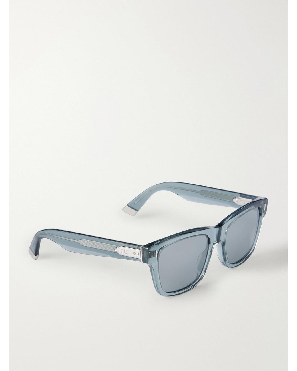 Dior Blue Diortailoring S1I D-Frame Acetate Sunglasses for men