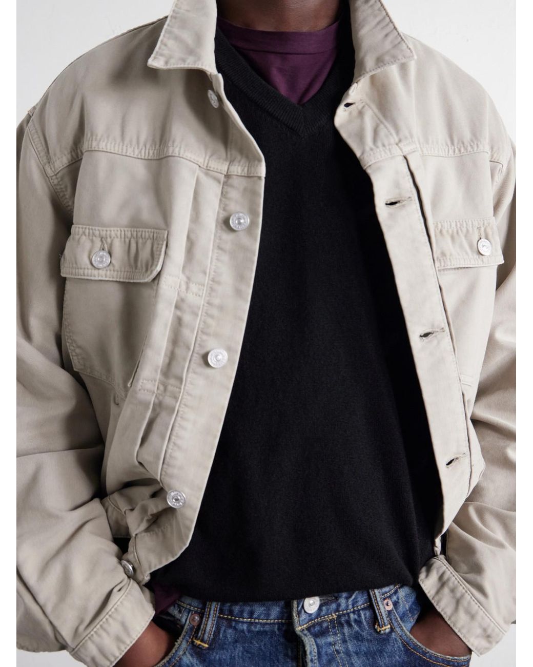 Visvim Blue Selmer Cashmere Sweater for men