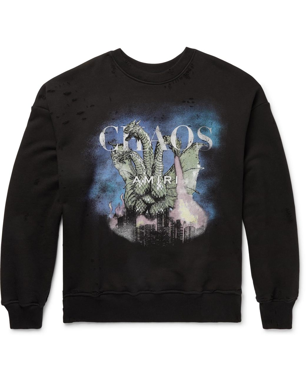 Amiri Chaos Sweatshirt in Black for Men | Lyst Canada