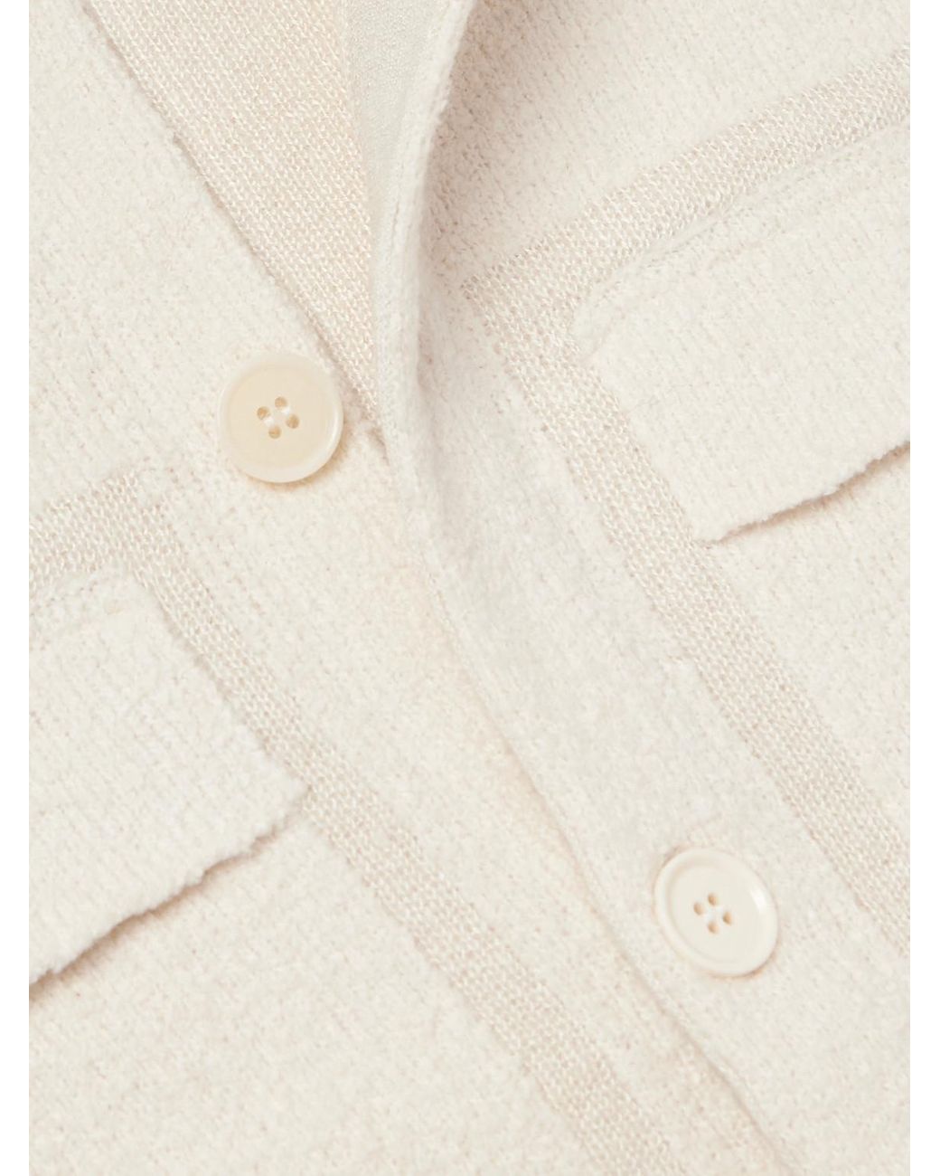 Zegna Natural Terry Overshirt for men