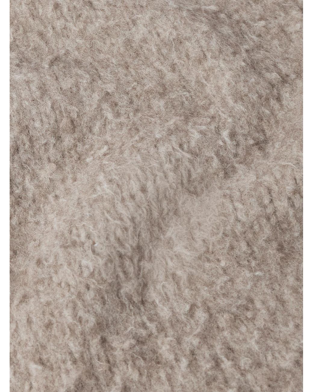 Brushed Wool And Yak-Blend Sweater di Céline in Brown da Uomo