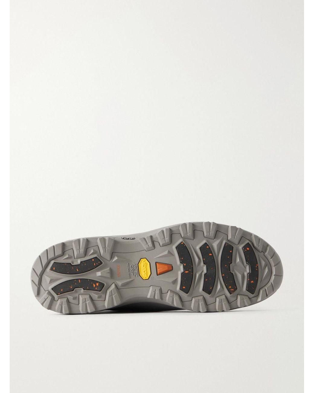 Zegna Gray Triple Stitch Monte Leather-Trimmed Suede Slip-On Sneakers for men