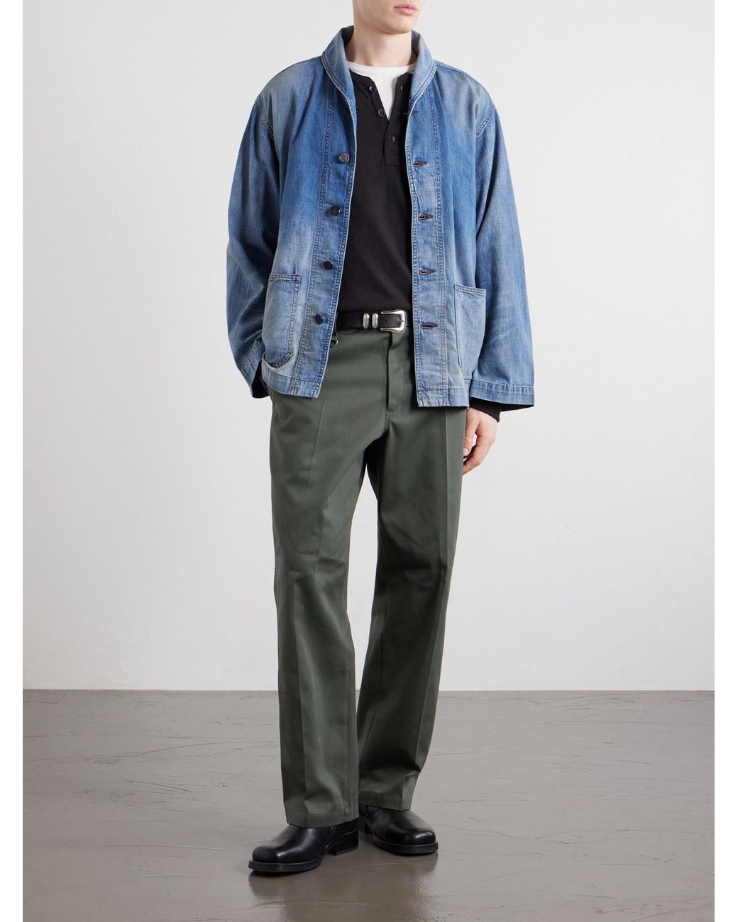 Fullcount Blue Master Of Reality Denim Jacket for men