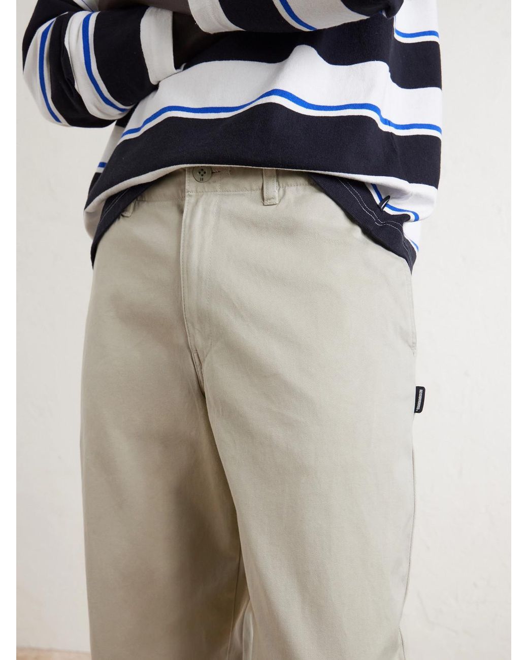 Neighborhood Natural Straight-Leg Cotton Chinos for men