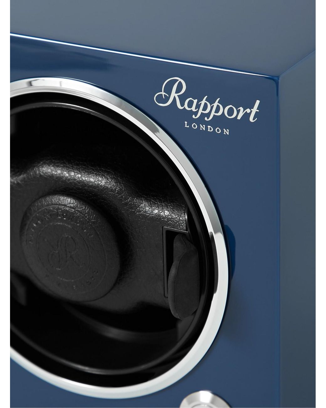 Rapport Blue Evolution Lacquered Cedar Watch Winder for men