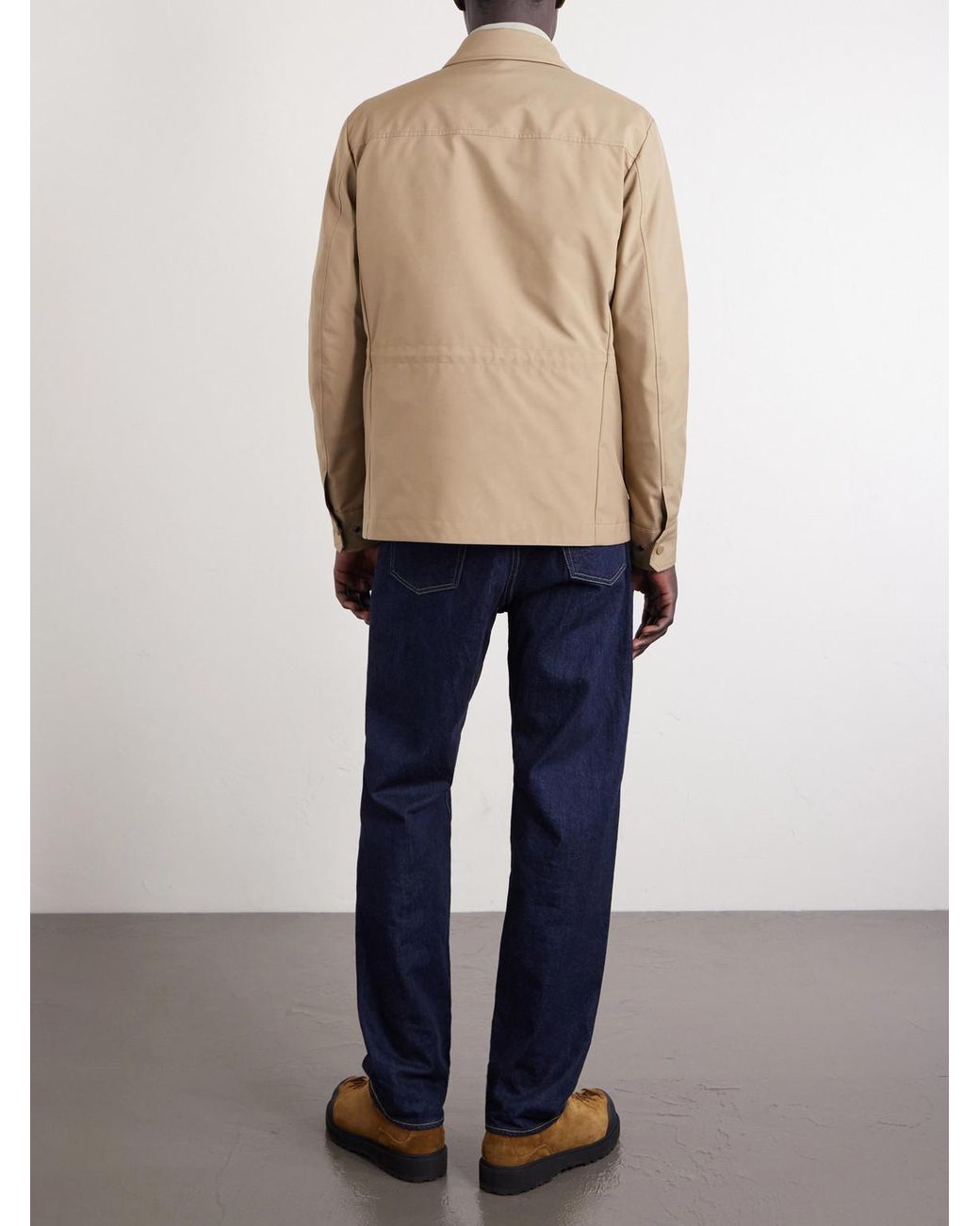 Moncler Exmoor Shell Down Jacket in Natural für Herren