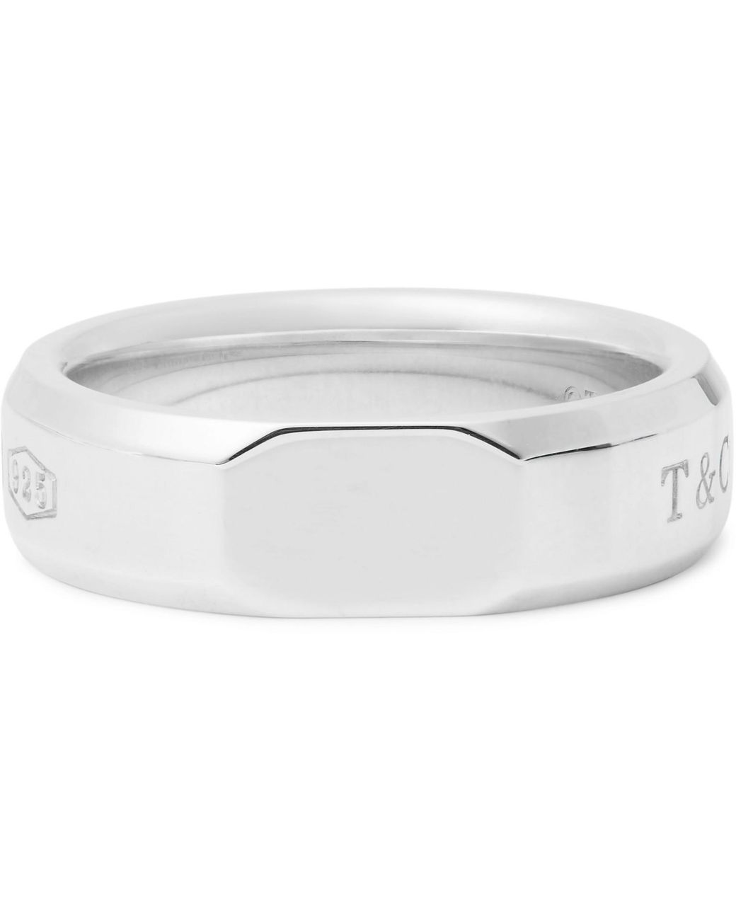 Slice Sterling Silver Ring 
