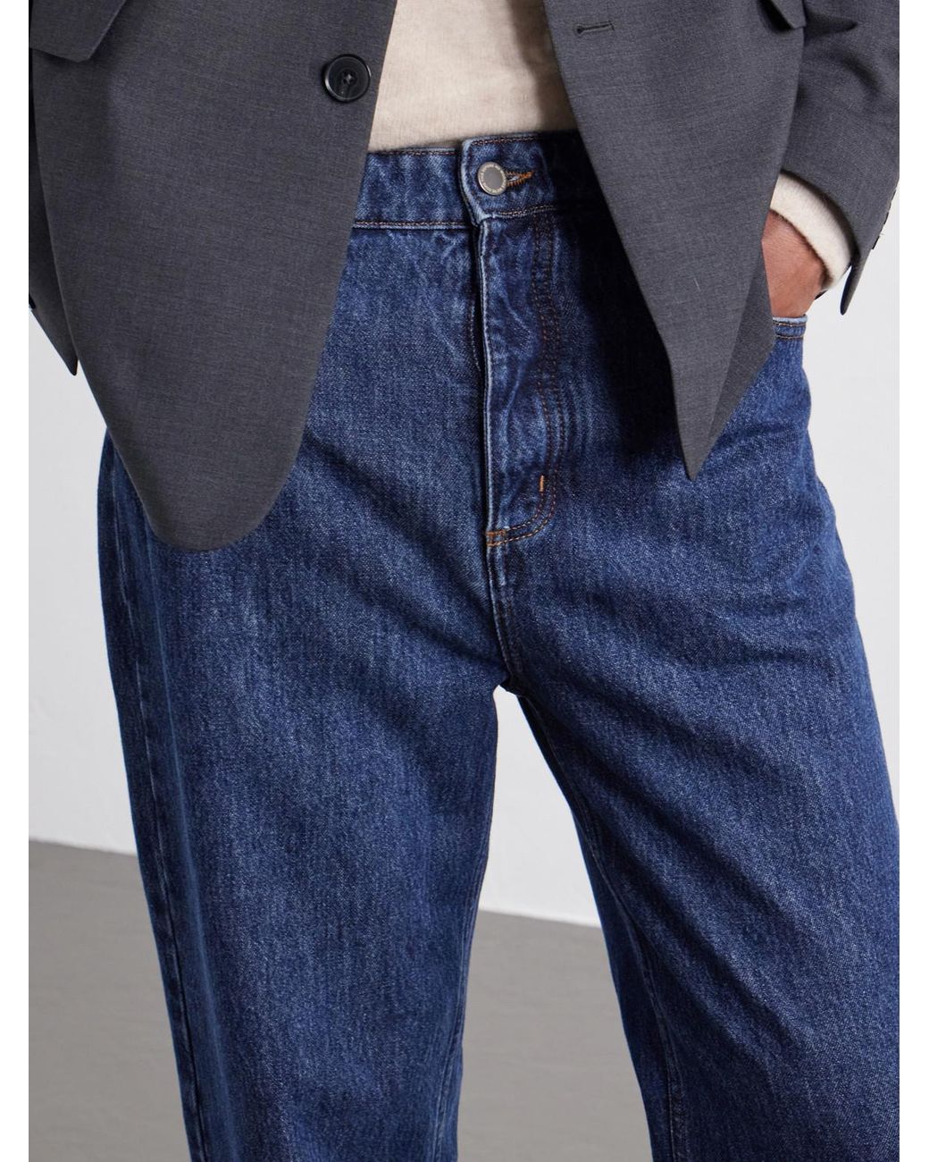 A Kind Of Guise Blue Terek Straight-leg Jeans for men