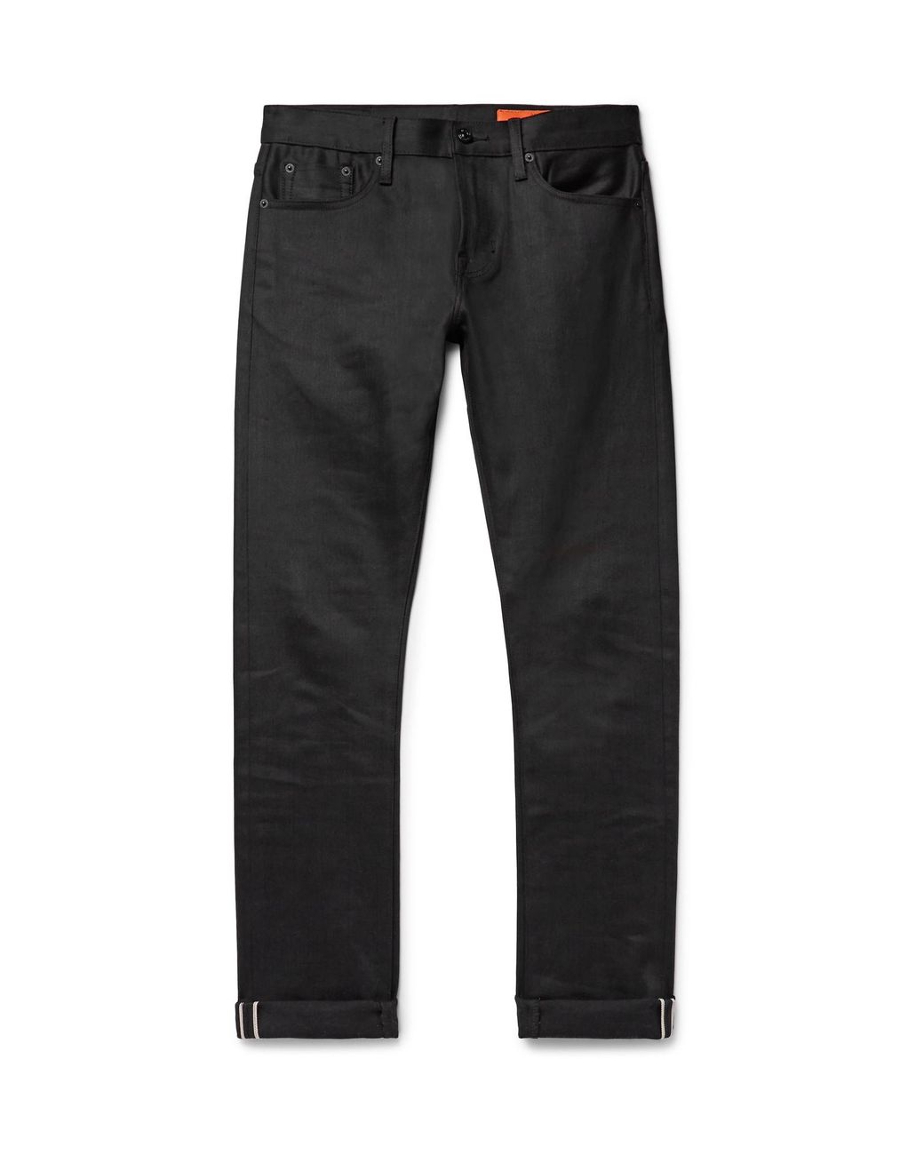 Selvedge Stretch Slim-Fit Jeans