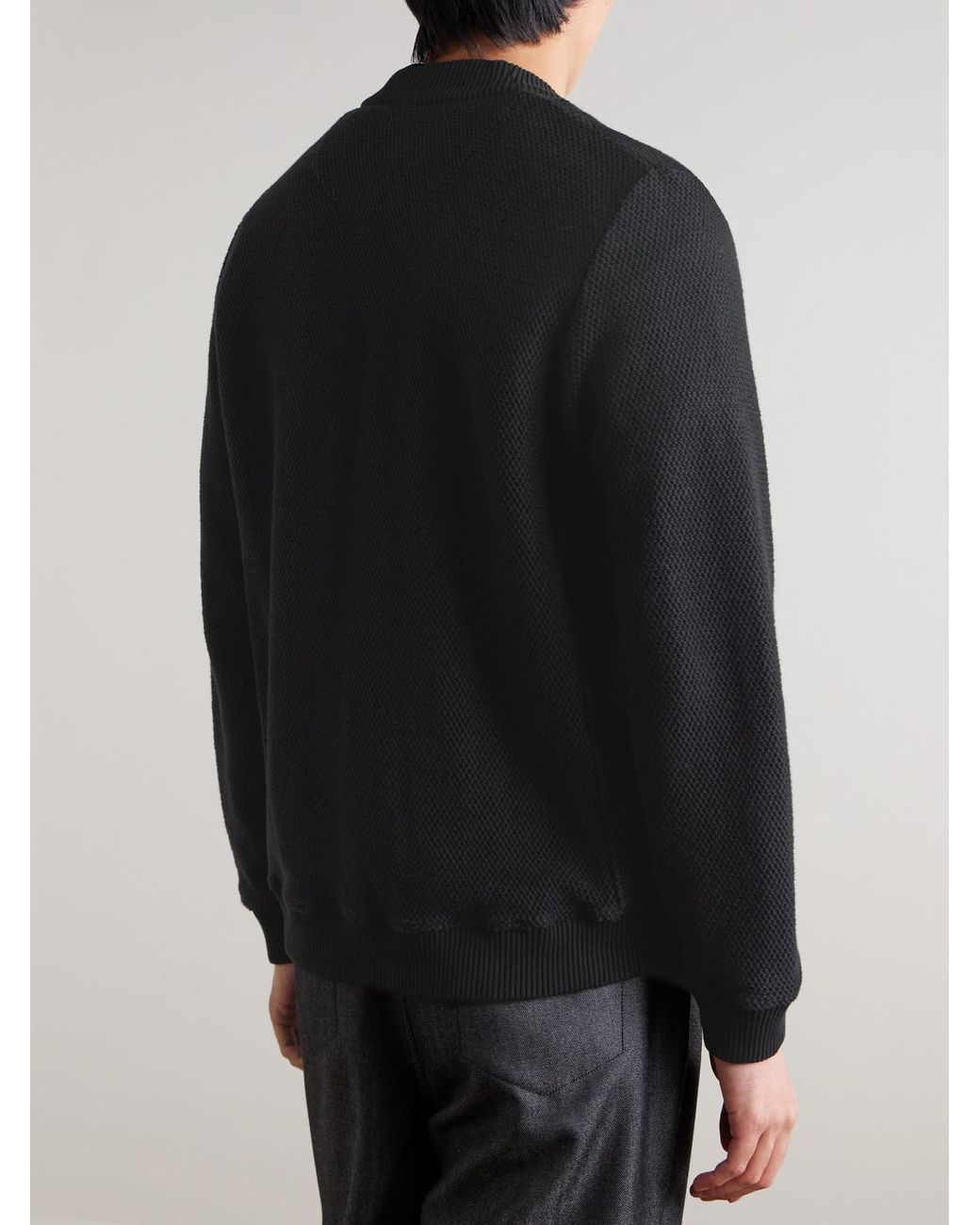 Mr P. Blue Cotton Cardigan for men