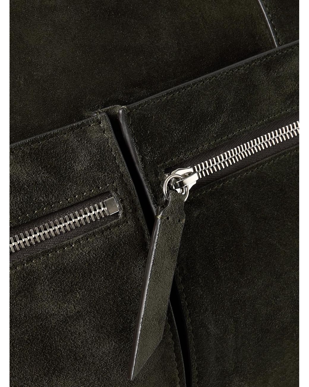 Metier Black Racer 53 Suede Weekend Bag for men