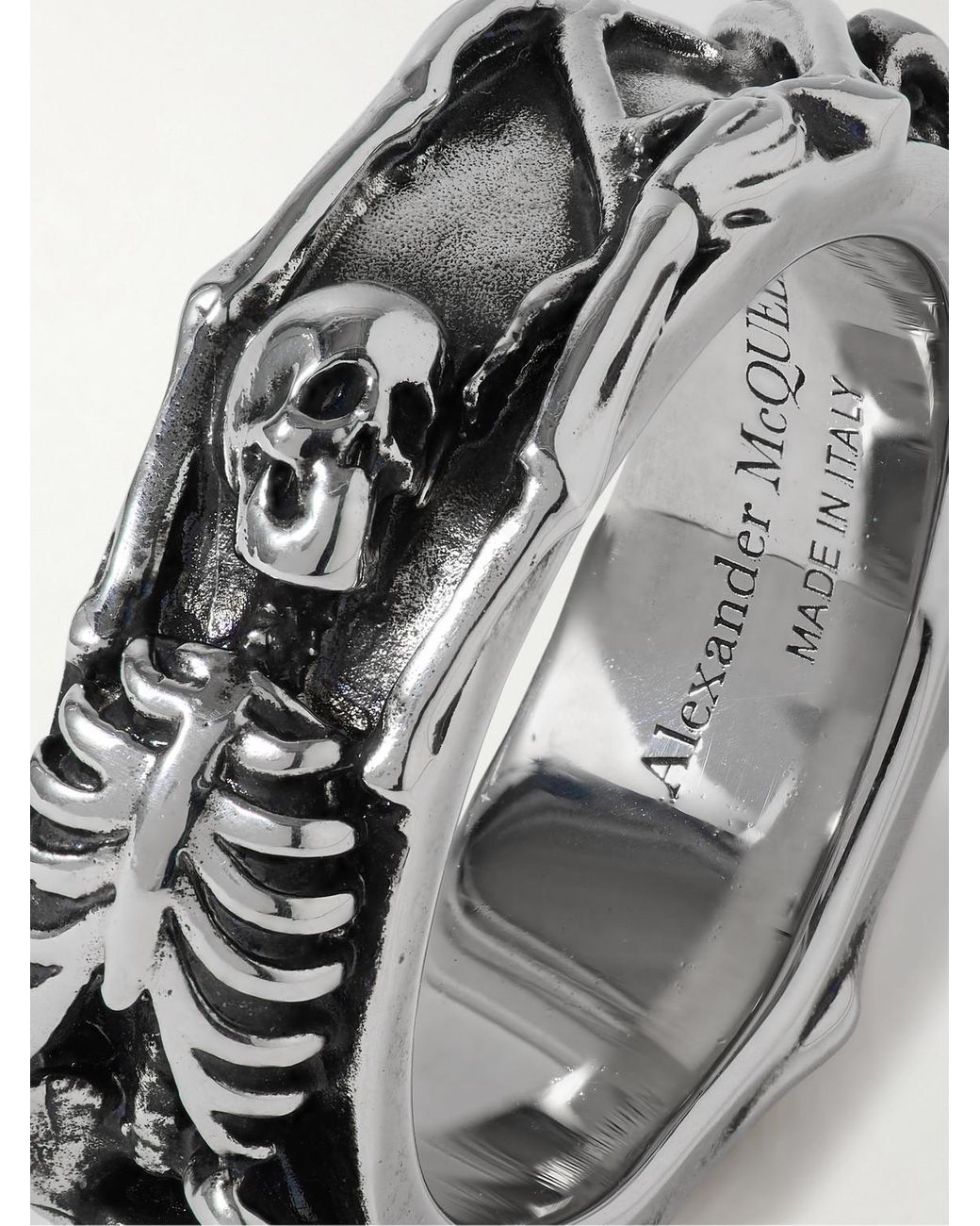Tone Ring di McQueen in Gray da Uomo
