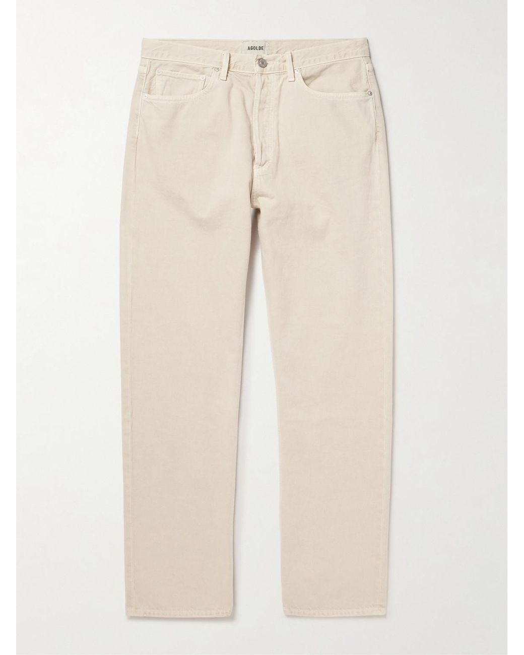 Agolde Natural 90's Straight-Leg Jeans for men