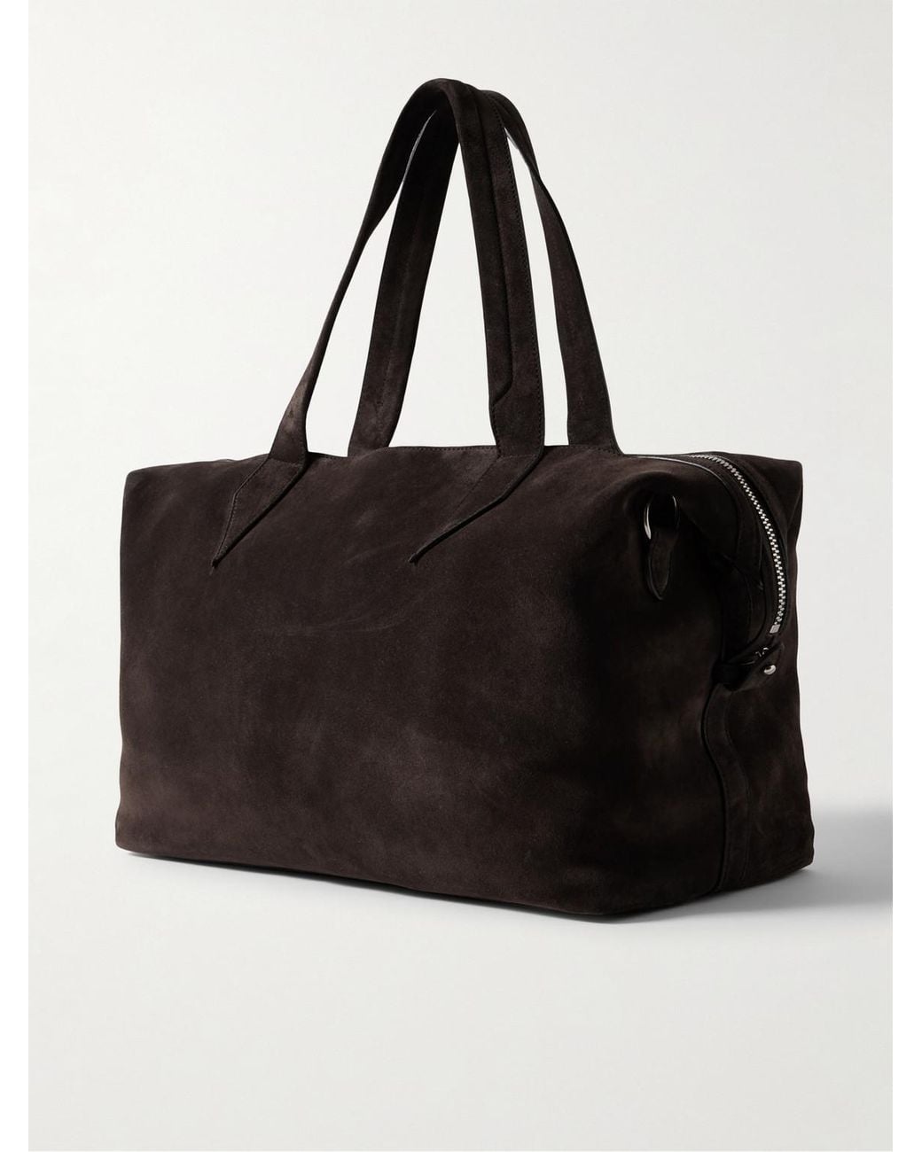 Metier Black Nomad All Day Suede Holdall for men