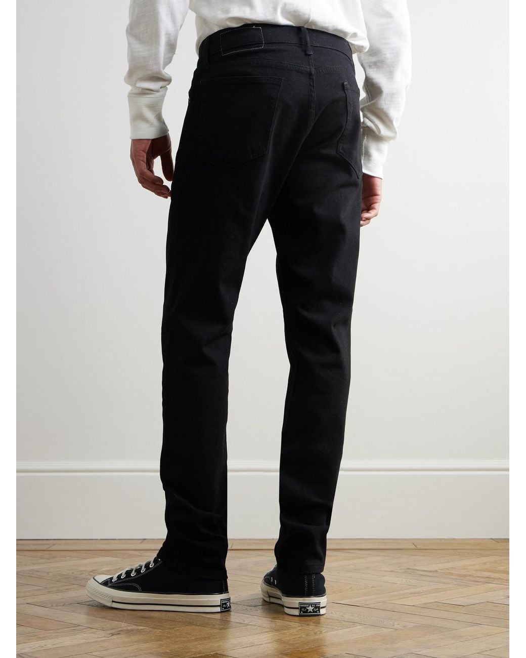 Rag & Bone Black Fit 2 Slim-Fit Stretch-Denim Jeans for men