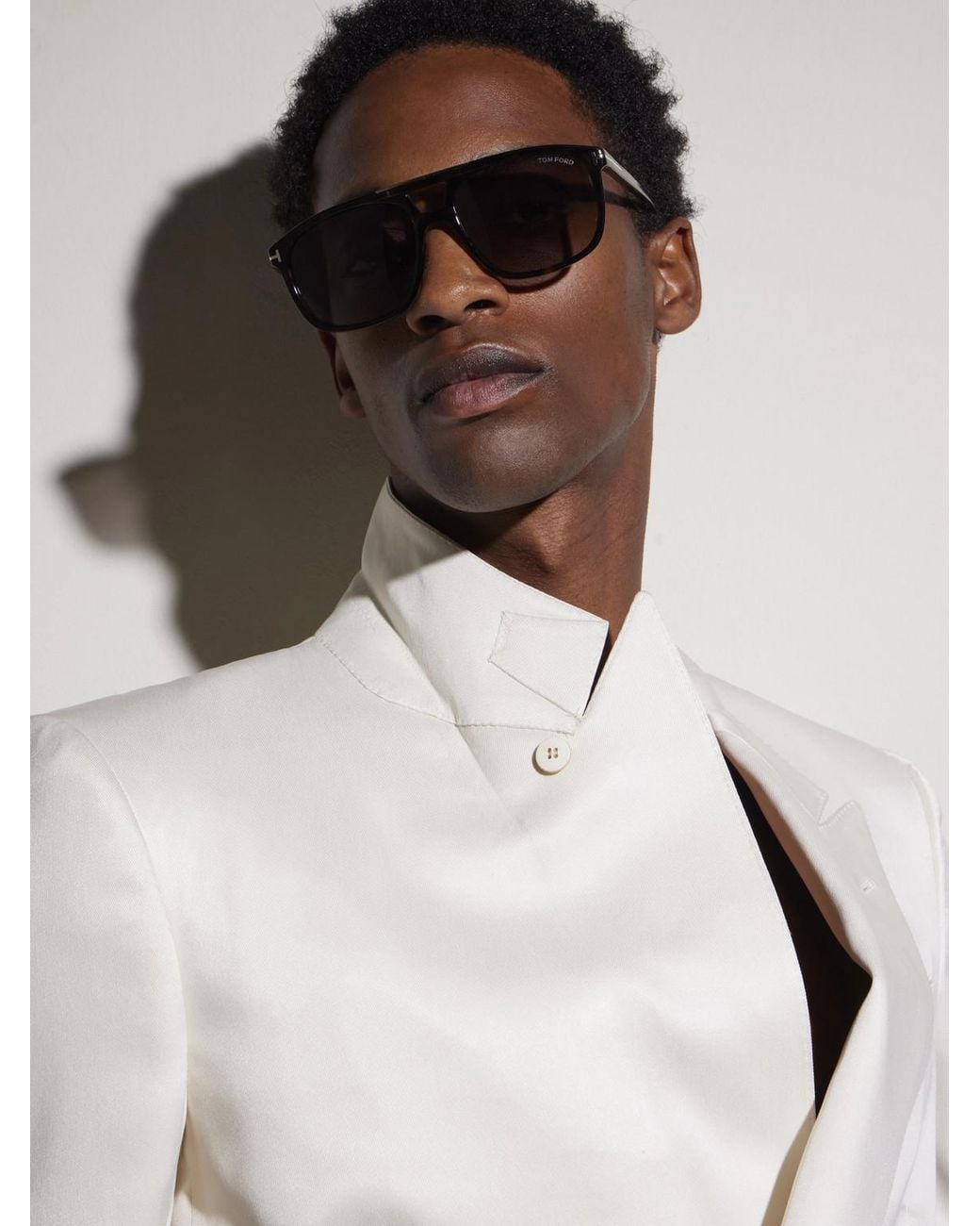Tom Ford Black Brianna 02 Aviator-style Acetate Sunglasses for men