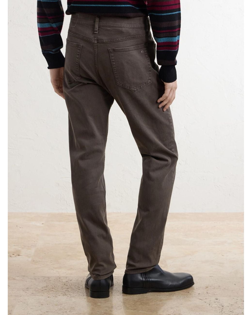Rag & Bone Natural Fit 2 Slim-Fit Cotton-Blend Jeans for men