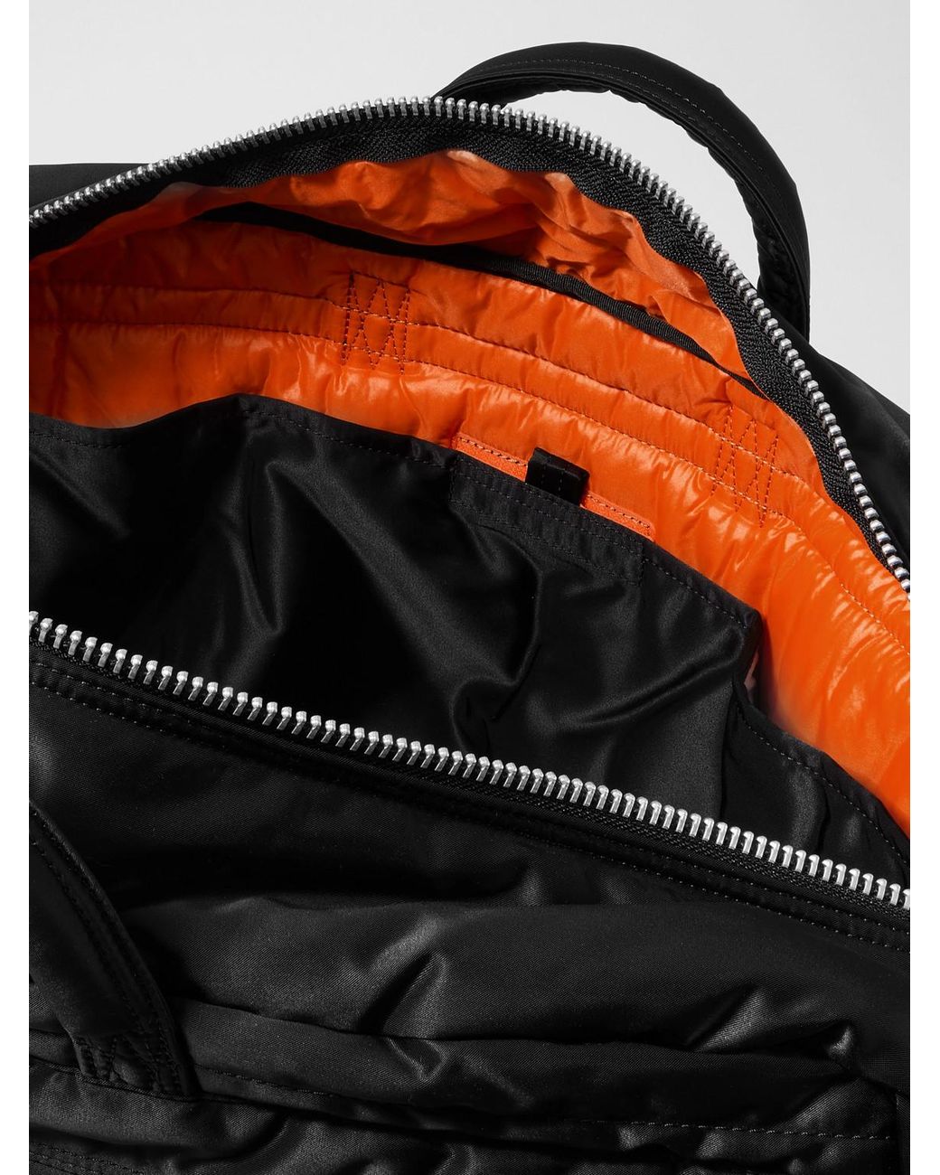 Porter-Yoshida and Co Black Tanker Nylon-Twill Duffle Bag for men