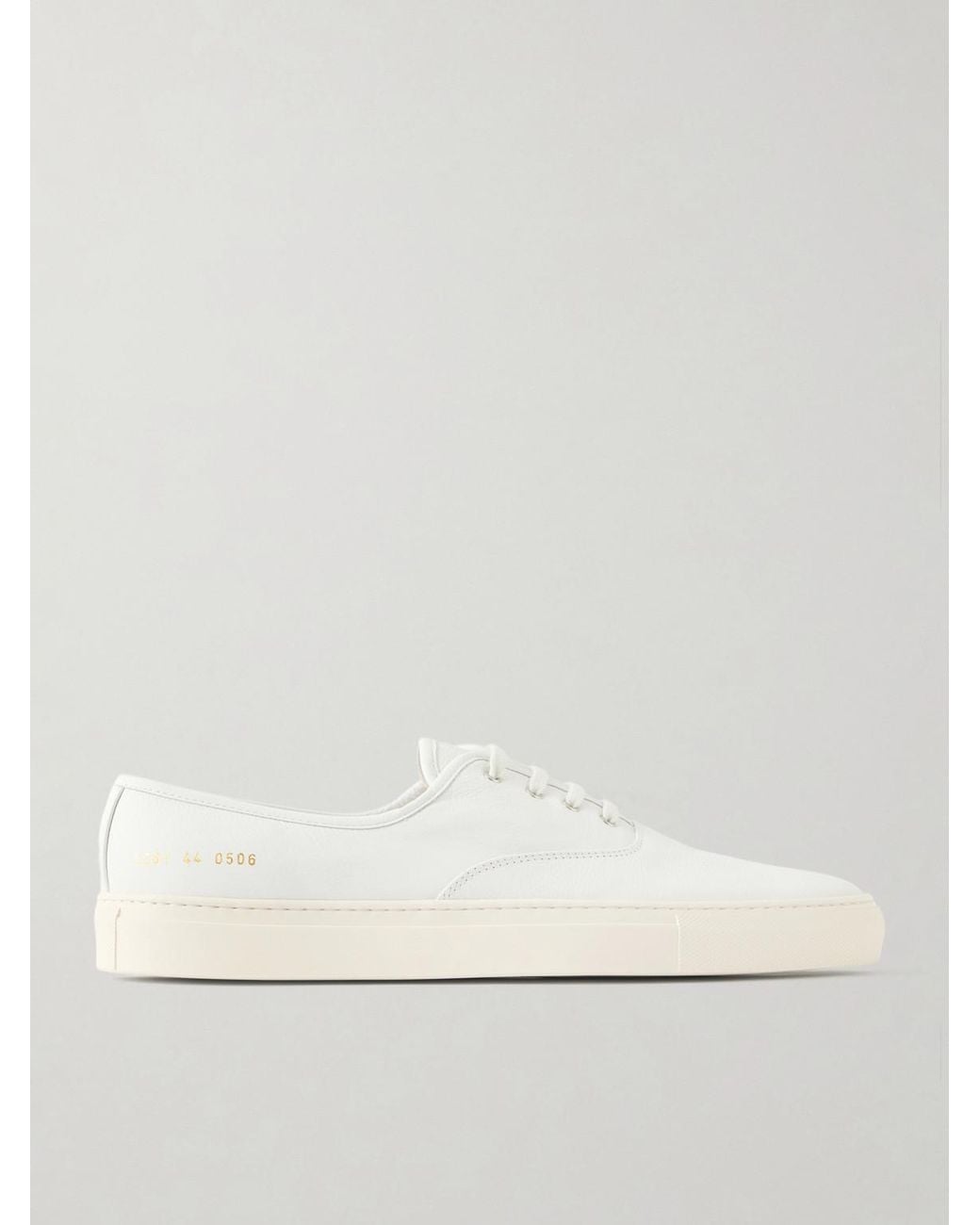 Common Projects Natural Deck Full-Grain Leather Sneakers for men