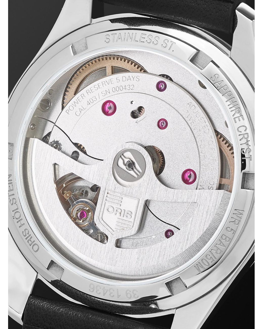 Oris Black Big Crown Pointer Date Automatic Stainless Steel Watch, Ref. 01 403 7776 4065-07 5 19 11 for men