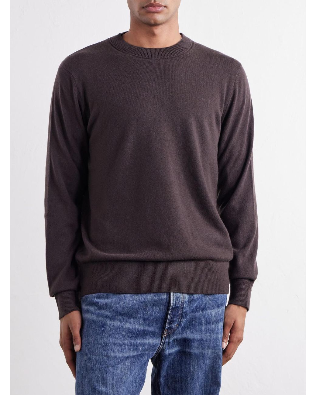 Mr P. Brown Curtis Cashmere Sweater for men