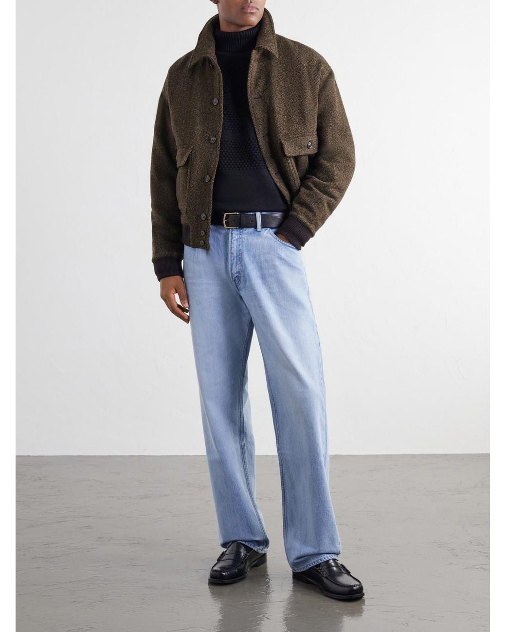 Blue Blue Japan Blue Straight-Leg Jeans for men
