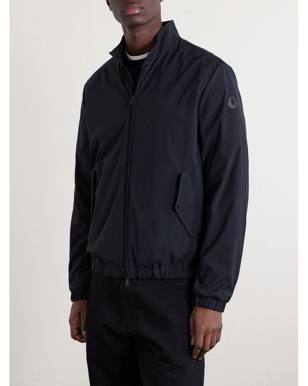 Moncler Blue Typeray Shell Windbreaker Jacket for men
