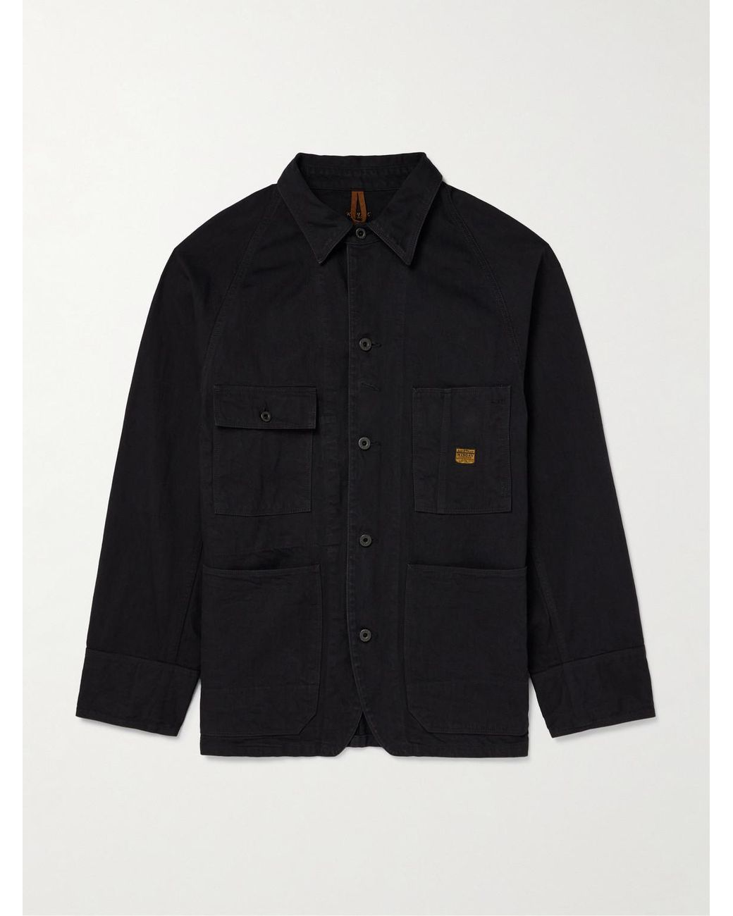 Kapital Black Cactus Cotton-Twill Jacket for men