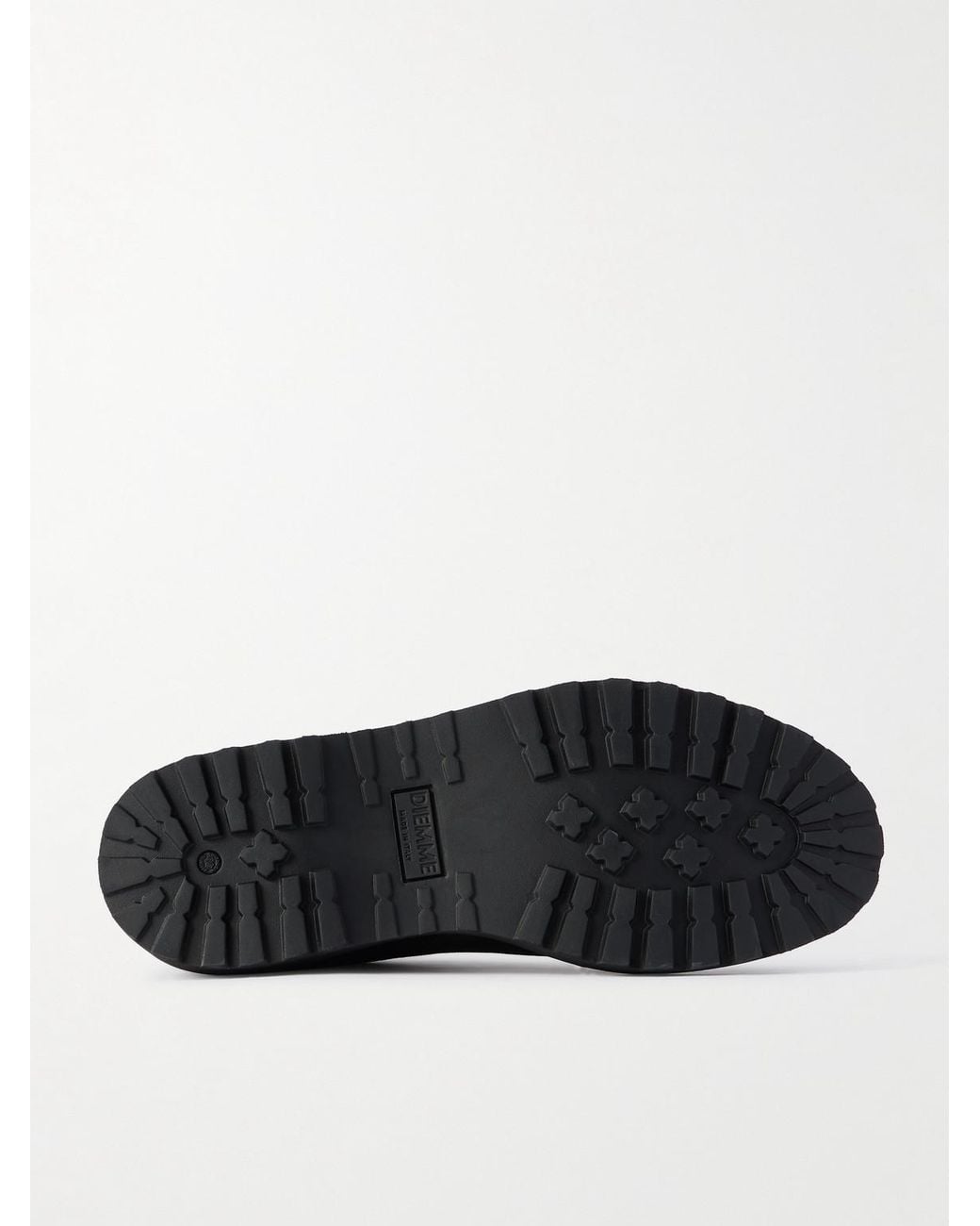 Diemme Black Ampezzo Suede Hiking Sneakers for men