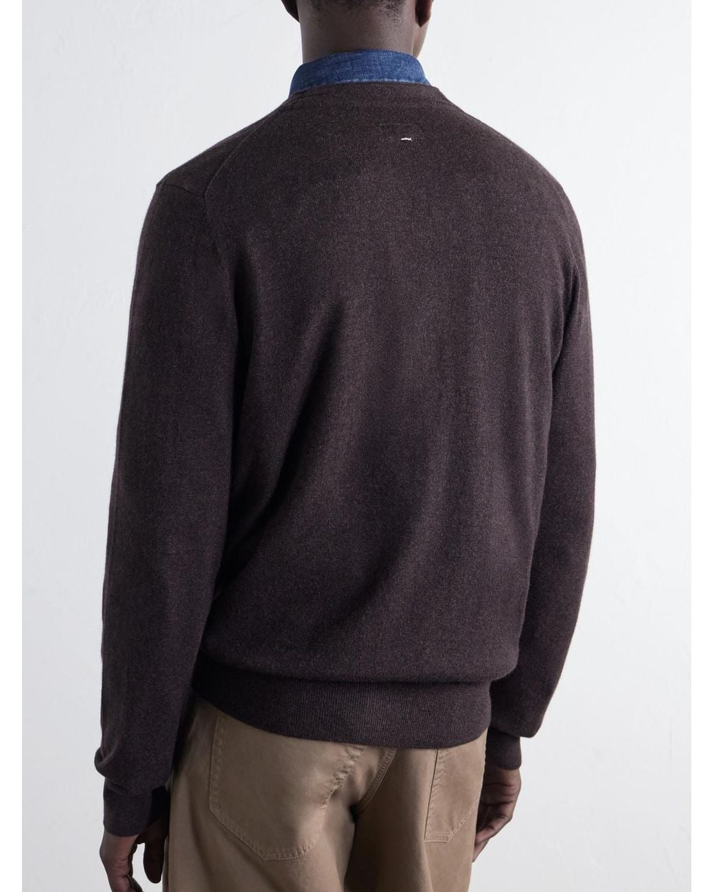Rag & Bone Blue Vernon Cashmere Cardigan for men