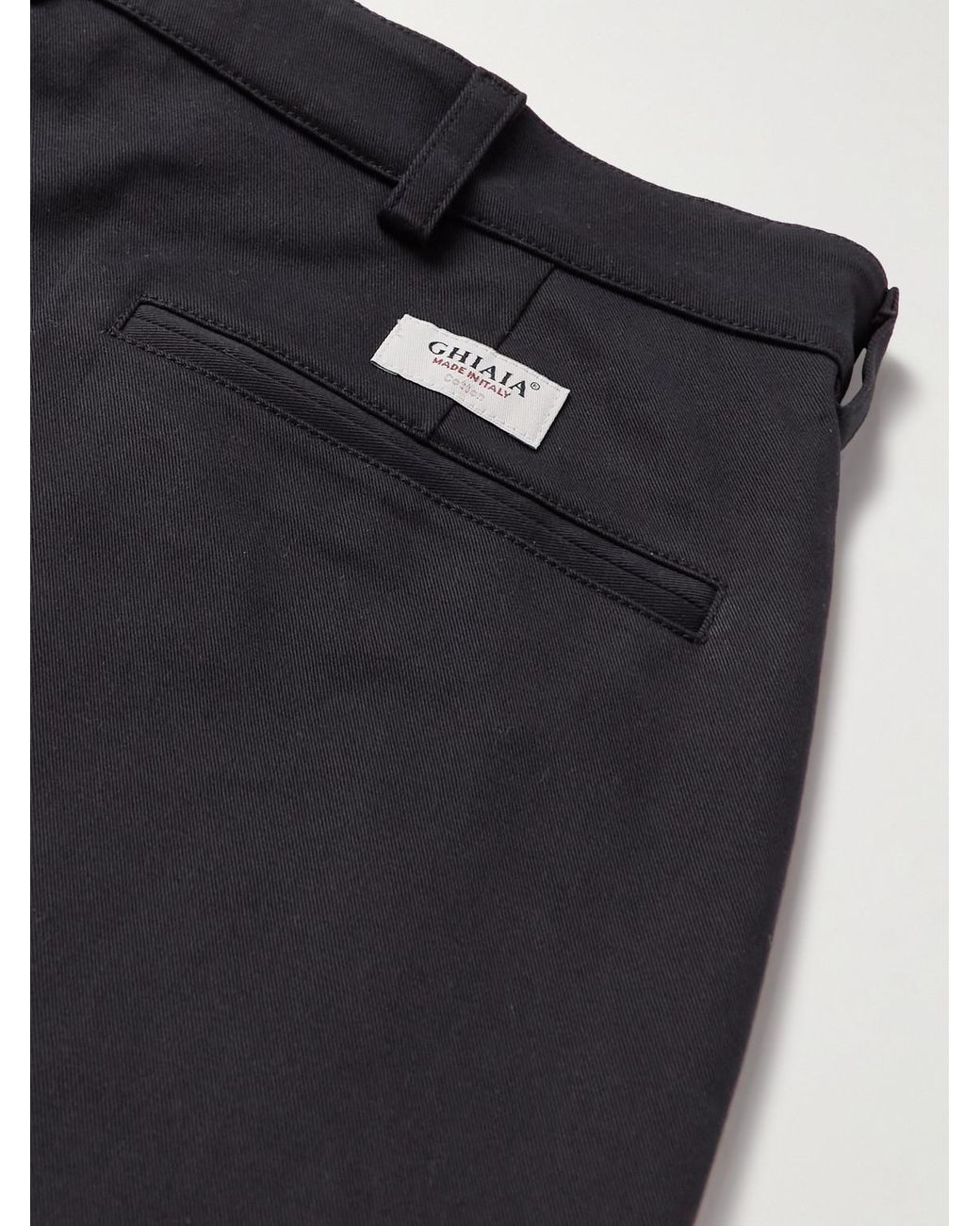 Ghiaia Blue Straight-Leg Cotton Chinos for men