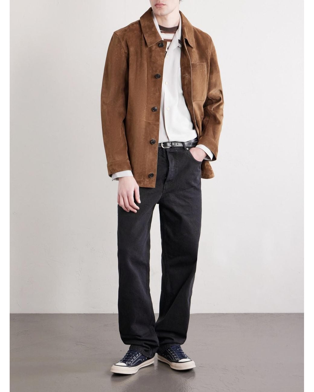 Visvim White Keesey Woven Shirt for men