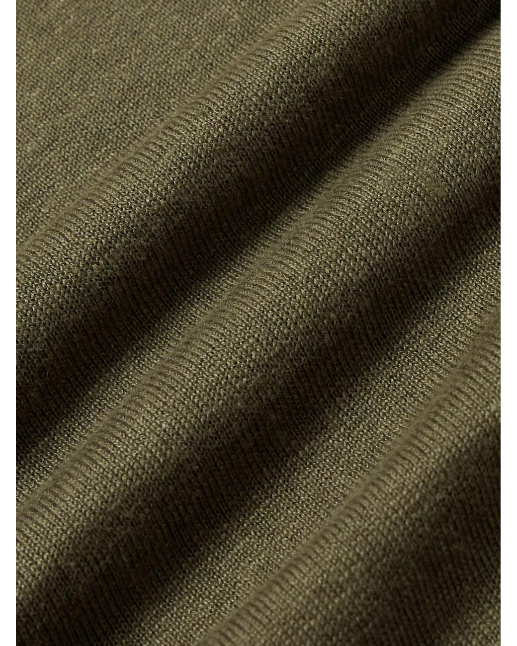 NN07 Green Ted 60058 Linen Sweater for men