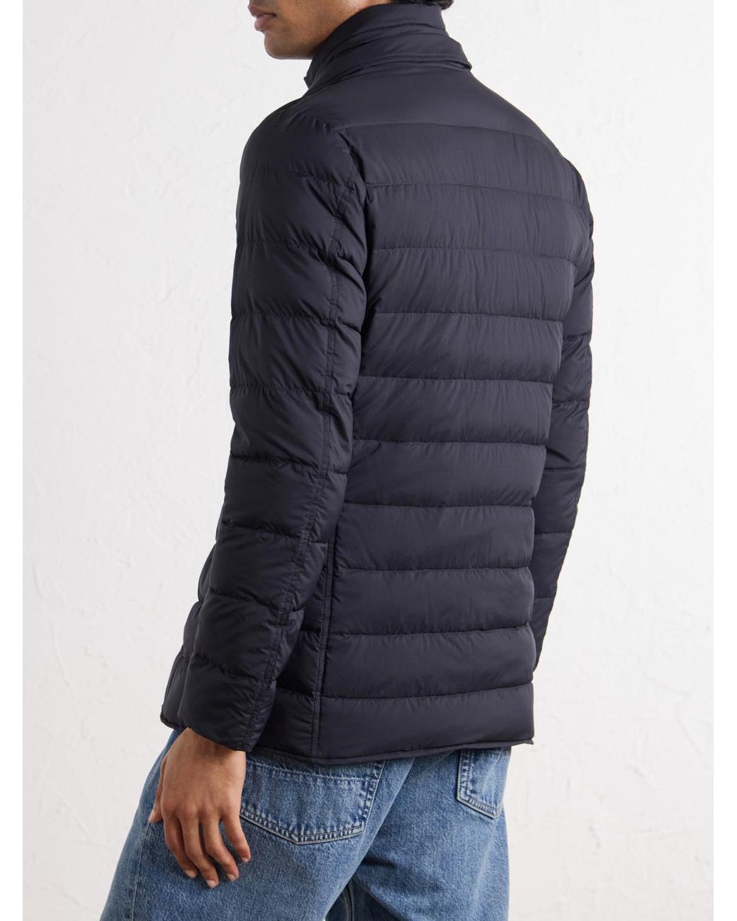Herno La Giacca Layered Padded Shell Jacket in Black für Herren