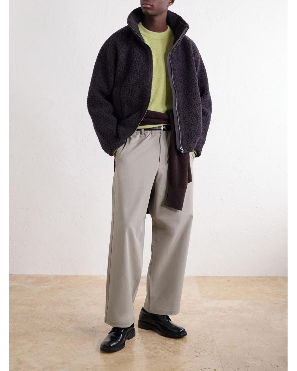 Goldwin White Straight-leg Solotex® Gabardine Trousers for men