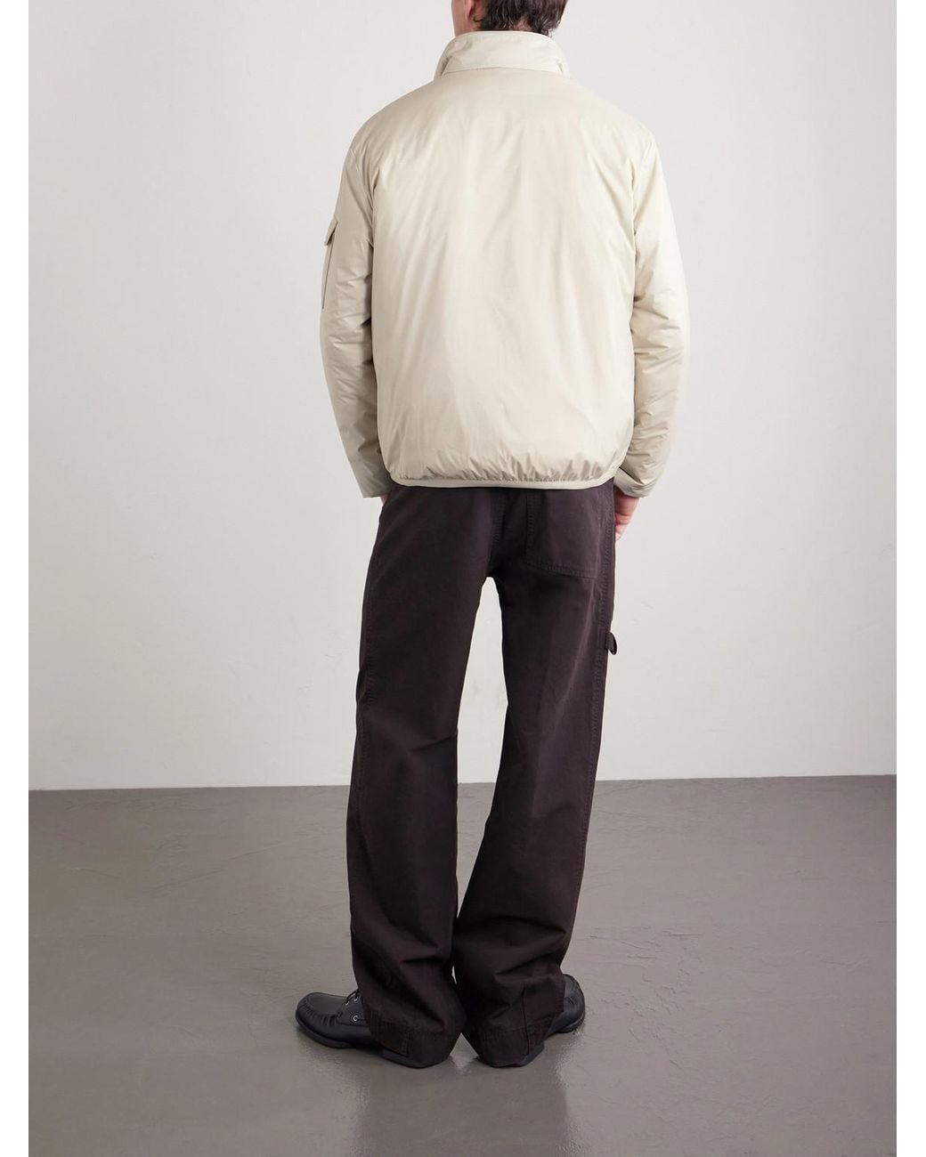 Moncler Natural Padded Shell Down Jacket for men