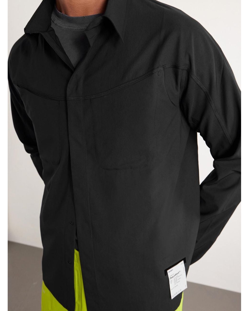 Satisfy Black River Peaceshell Shirt for men