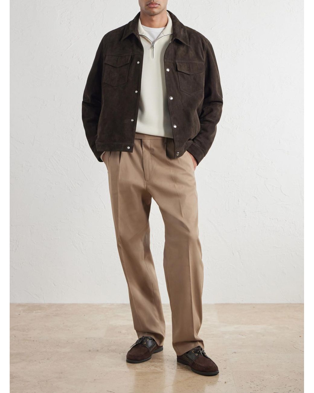 NN07 Natural Robin 10076 Straight-Leg Organic Stretch-Cotton Dobby Trousers for men