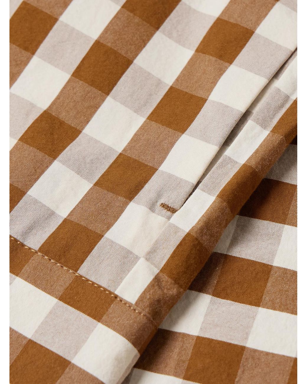 NN07 Natural Reed 50071 Gingham Cotton Overshirt for men