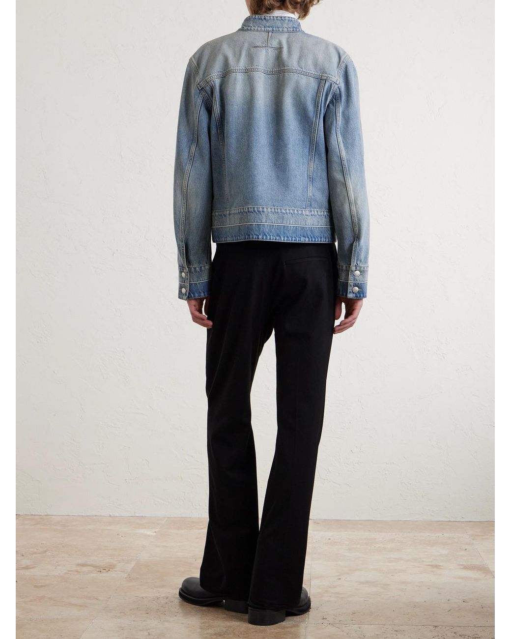 McQueen Blue Denim Jacket for men
