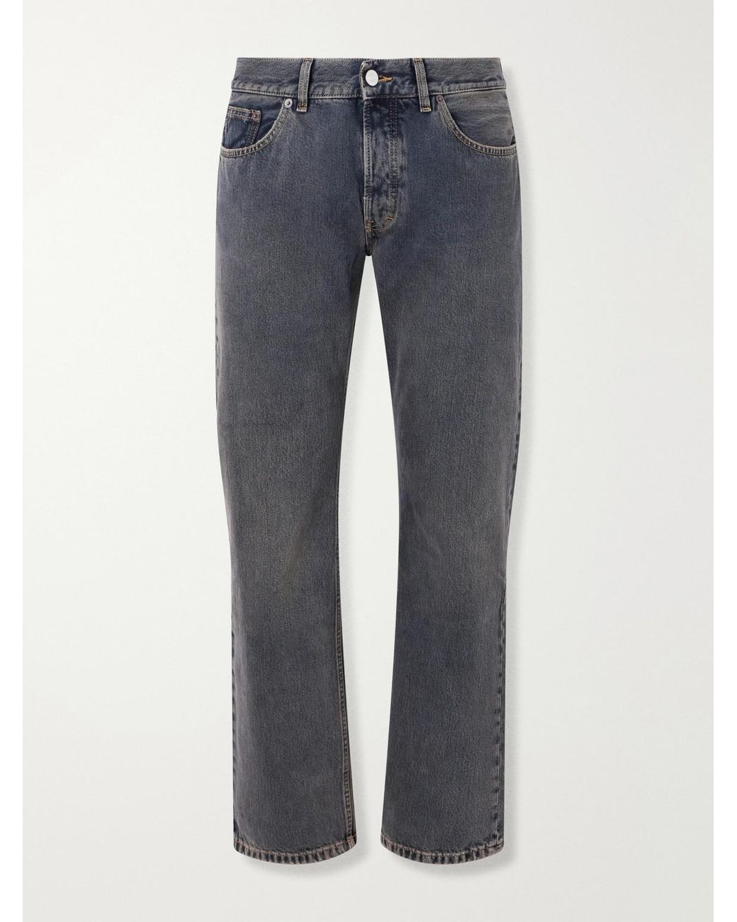 Jeanerica Blue Arrow Straight-Leg Jeans for men