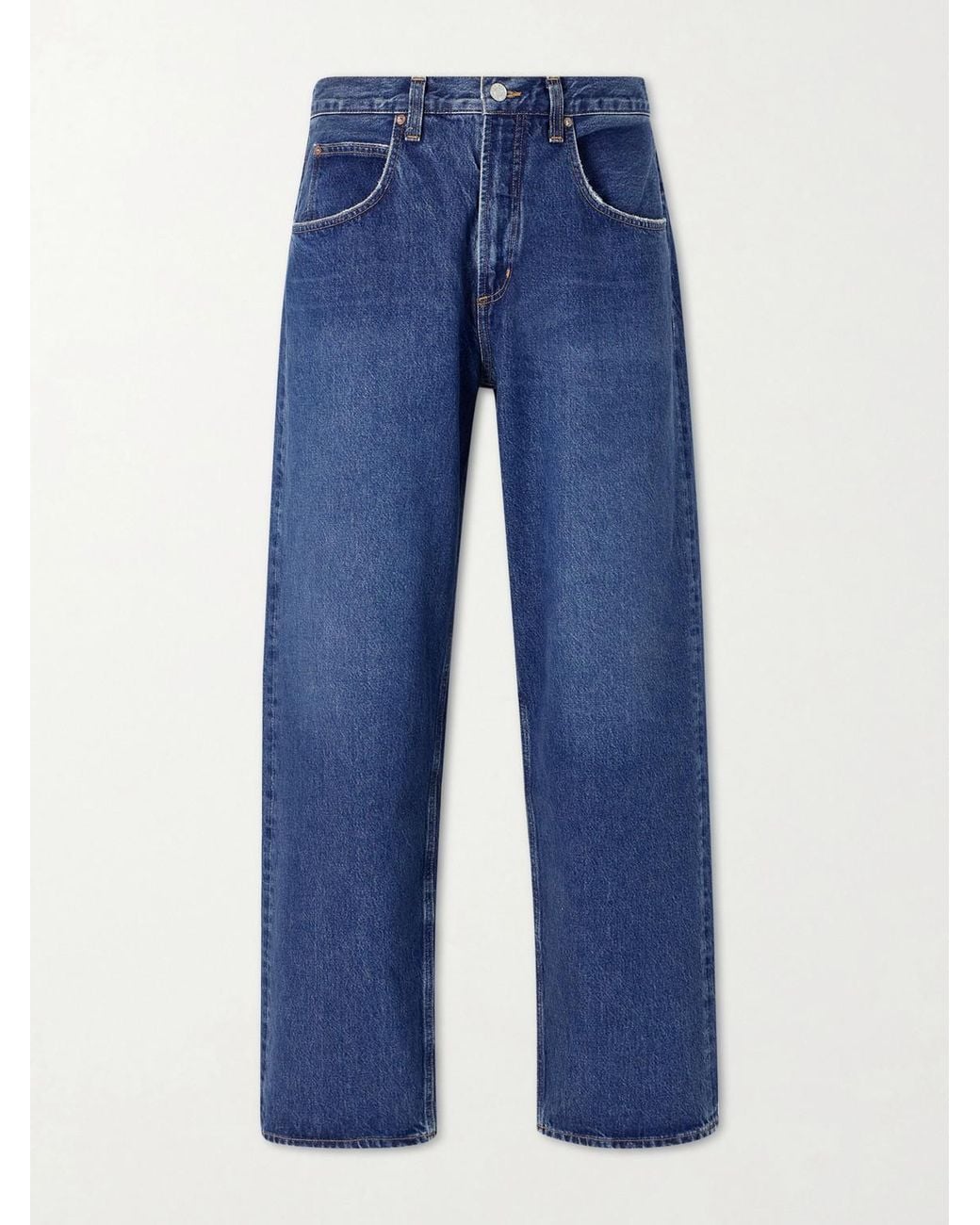 Agolde Blue Fusion Straight-Leg Jeans for men