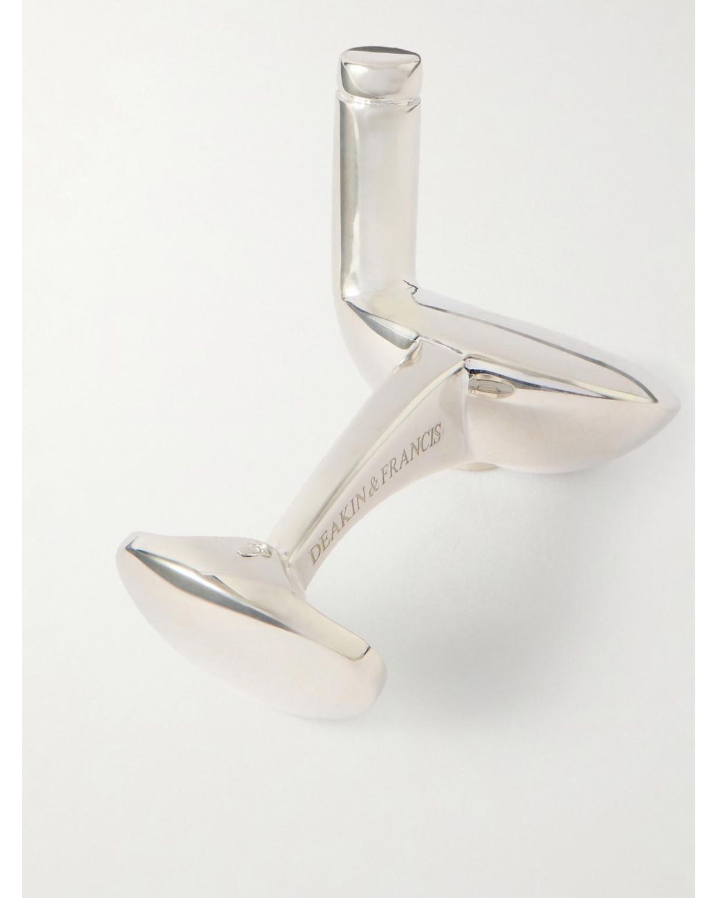 Deakin & Francis Natural Golf Club Sterling Cufflinks for men