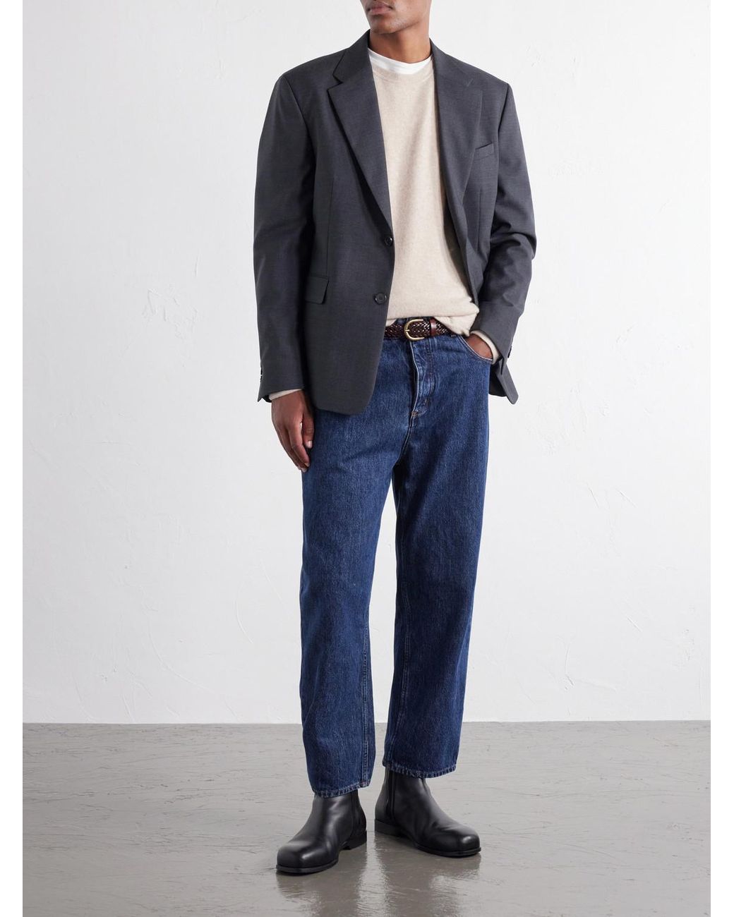 A Kind Of Guise Blue Terek Straight-leg Jeans for men