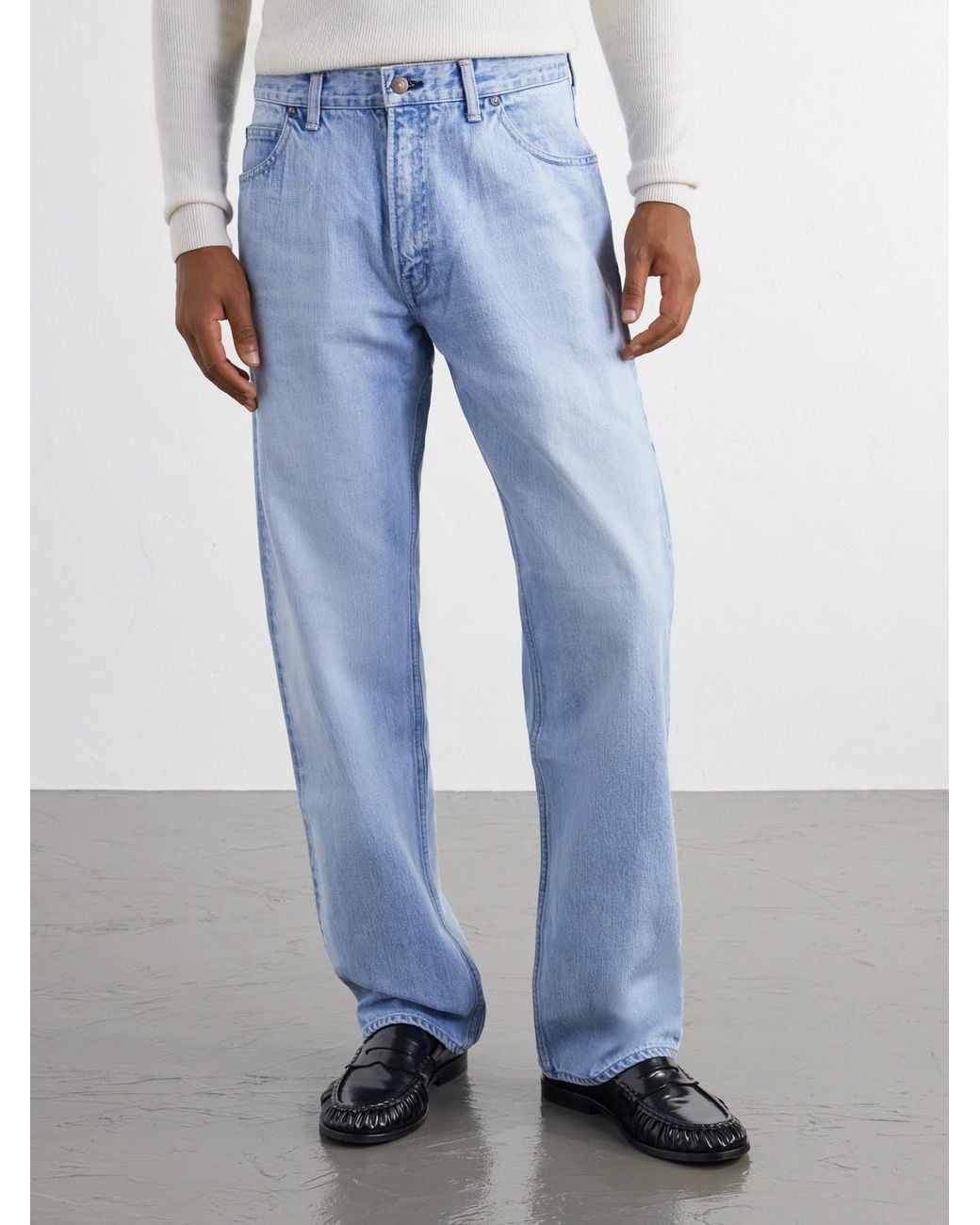 Blue Blue Japan Blue Straight-Leg Jeans for men